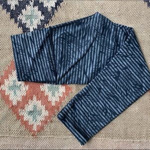 Lululemon thick, compression crop legging